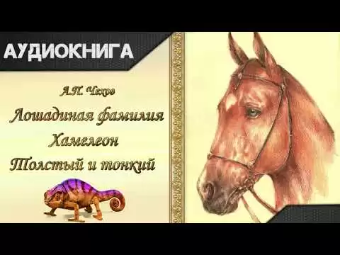 "Лошадиная фамилия", "Хамелеон", "Толстый и тонкий" А. П. Чехов. Аудиокнига