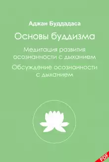 Основы буддизма и Медитация развития осознанности с дыханием - Бхиккху Буддадаса